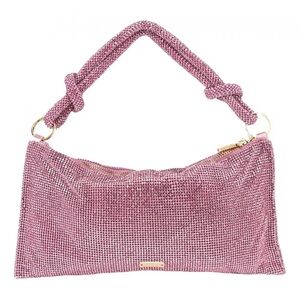 Cult Gaia Pink Sparkle Shoulder Bag